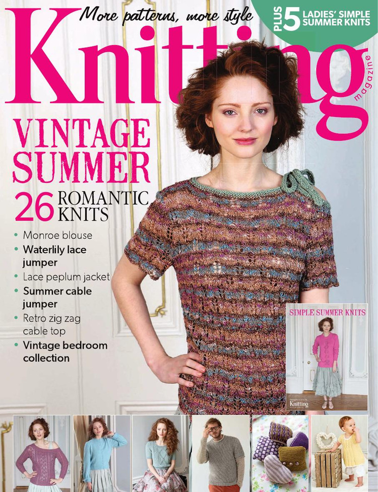 Knitting Magazine  June 2014 - 輕描淡寫 - 輕描淡寫