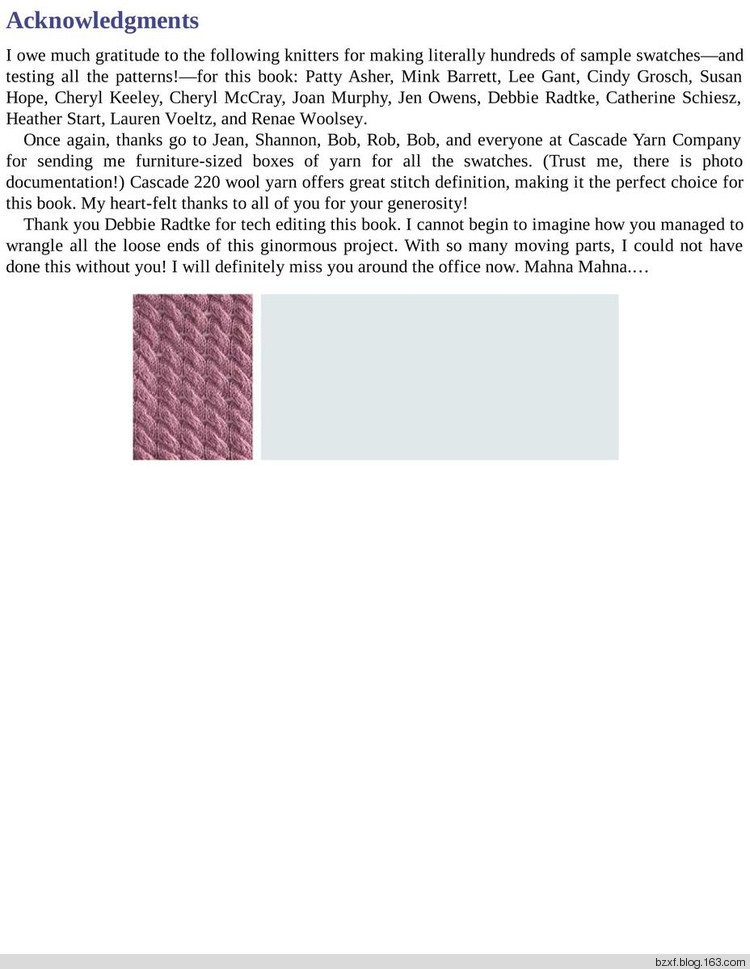 Melissa Leapman - The Knit Stitch Pattern Handbook - 編織幸福 - 編織幸福的博客 Melissa Leapman - The Knit Stitch Pattern Handbook - 編織幸福 - 編織幸福的博客