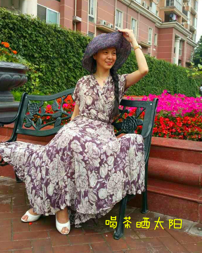 頂上風情-- 寬邊遮陽帽（2015-09） - 喝茶曬太陽 - 喝茶曬太陽的博客