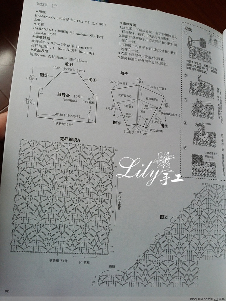 【Lily手工】---茵茵---愛爾蘭蕾絲小罩衣 - Lily - Lily的手工編織天地