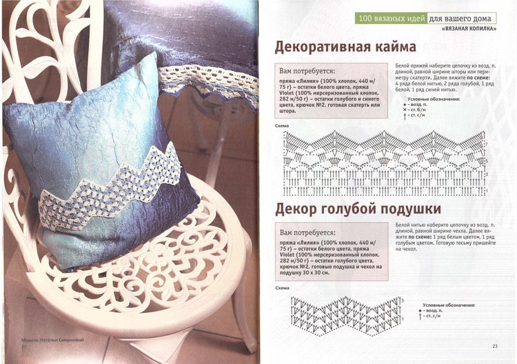 Вязаная копилка 100 вязаных идей для вашего дома  №9  2015 - 輕描淡寫(xiě) - 輕描淡寫(xiě)