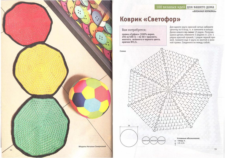 Вязаная копилка 100 вязаных идей для вашего дома  №9  2015 - 輕描淡寫(xiě) - 輕描淡寫(xiě)