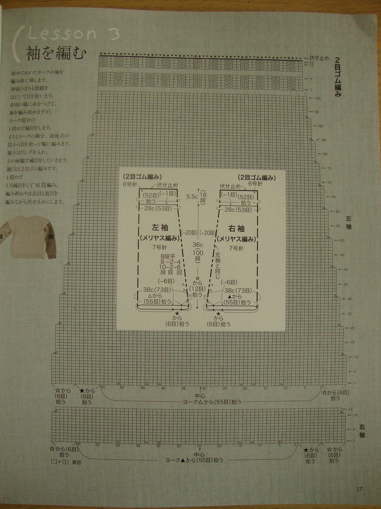 （日文）棒編圓肩 插肩服裝 - 紫蘇 - 紫蘇的博客