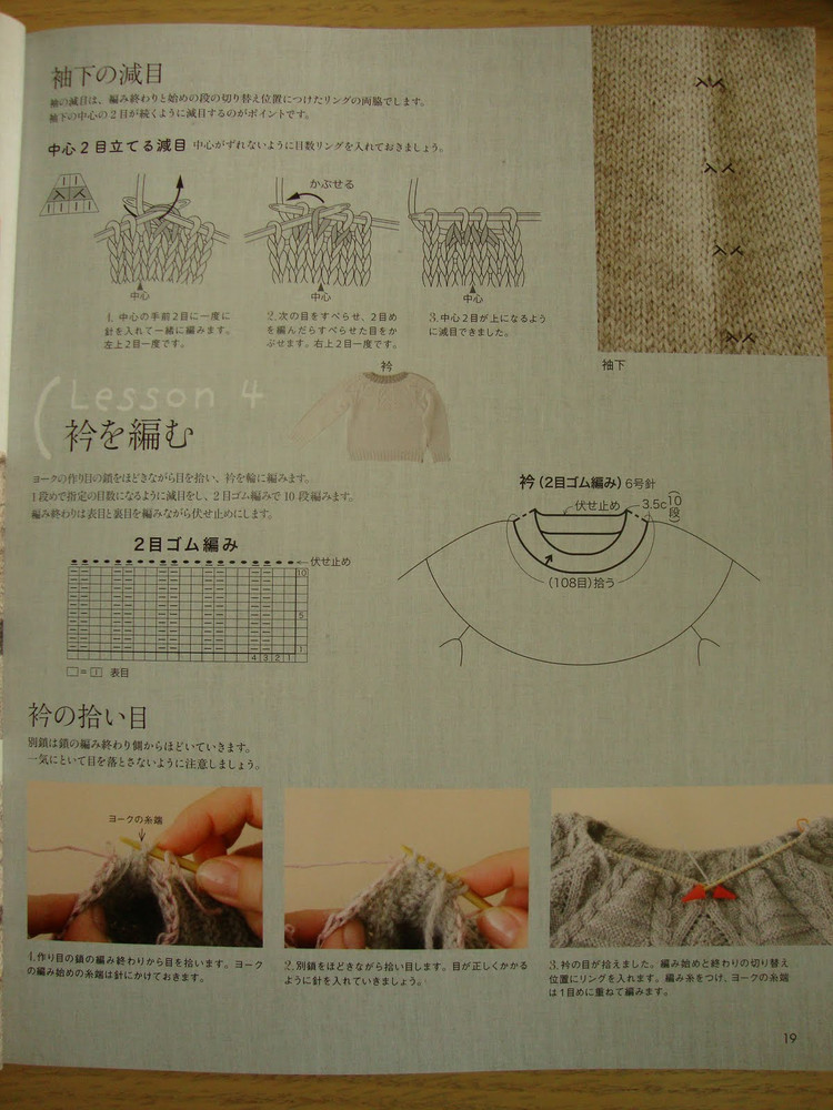 （日文）棒編圓肩 插肩服裝 - 紫蘇 - 紫蘇的博客
