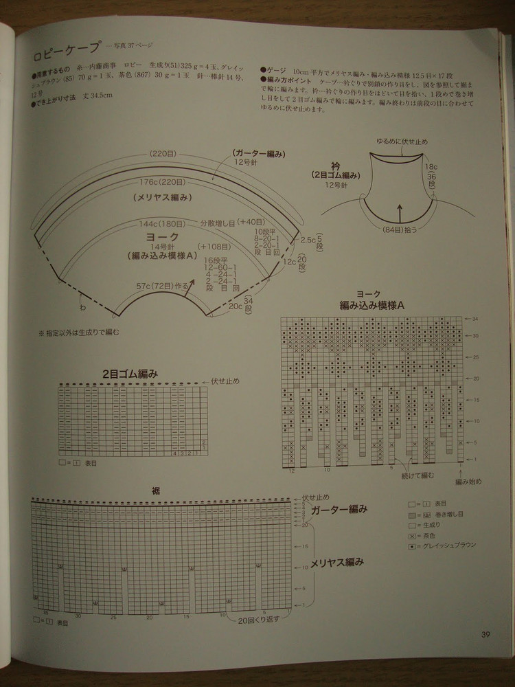 （日文）棒編圓肩 插肩服裝 - 紫蘇 - 紫蘇的博客