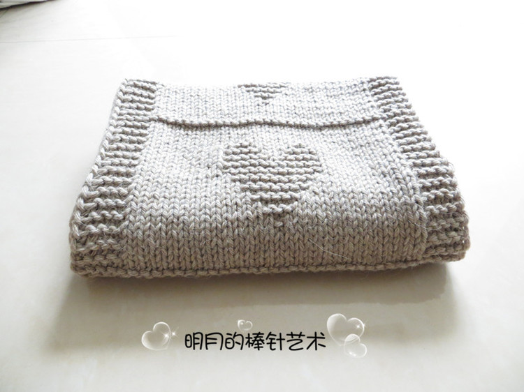 愛的心意  男士圍巾（零基礎(chǔ)視頻） - 明月的棒針?biāo)囆g(shù) - 明月的棒針?biāo)囆g(shù)
