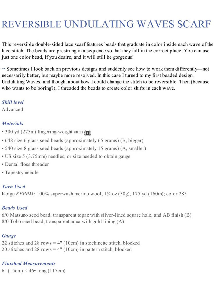 Knockout Knits: New Tricks for Scarves, Hats, Jewelry, and Other Accessories - 輕描淡寫 - 輕描淡寫