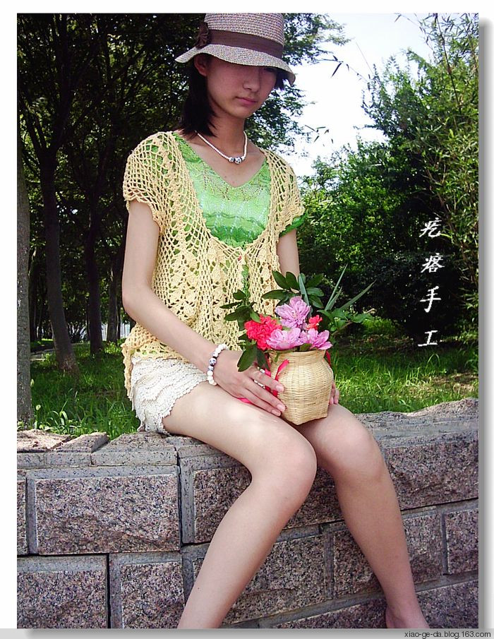 疙瘩手工--論壇跟鉤的--郁金香 - 小疙瘩 - 小疙瘩的博客