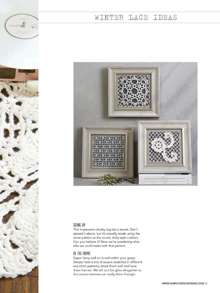 Simply Crochet Issue 39 - 輕描淡寫 - 輕描淡寫