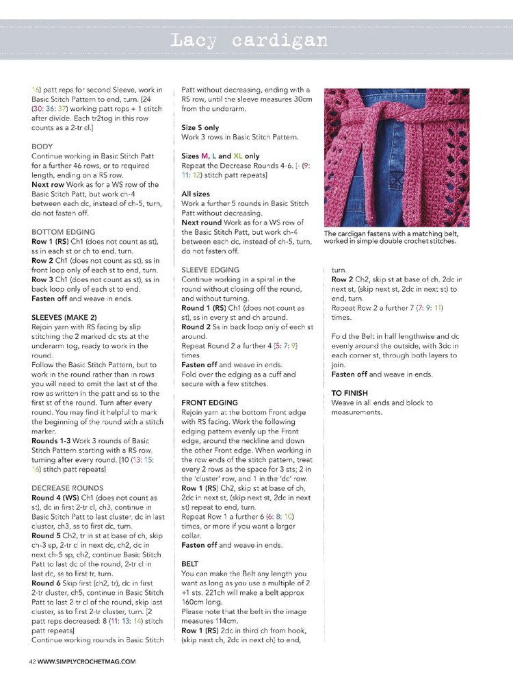 Simply Crochet Issue 39 - 輕描淡寫 - 輕描淡寫