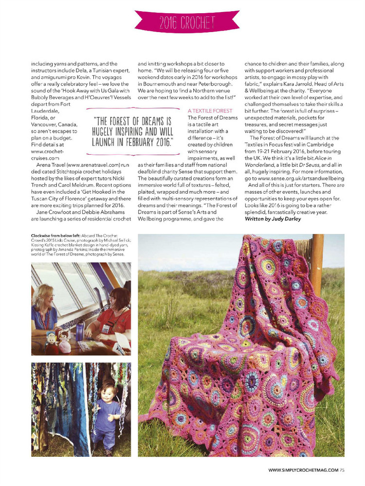Simply Crochet Issue 39 - 輕描淡寫 - 輕描淡寫