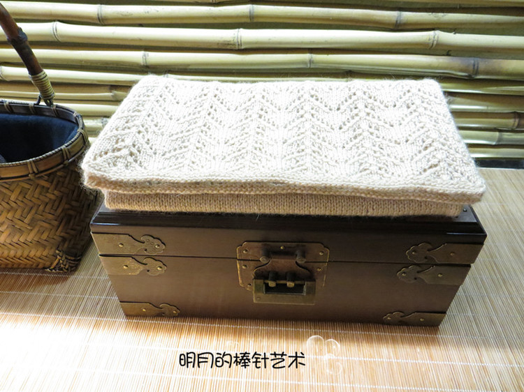 冬之戀（羊絨圍巾  視頻） - 明月的棒針?biāo)囆g(shù) - 明月的棒針?biāo)囆g(shù)