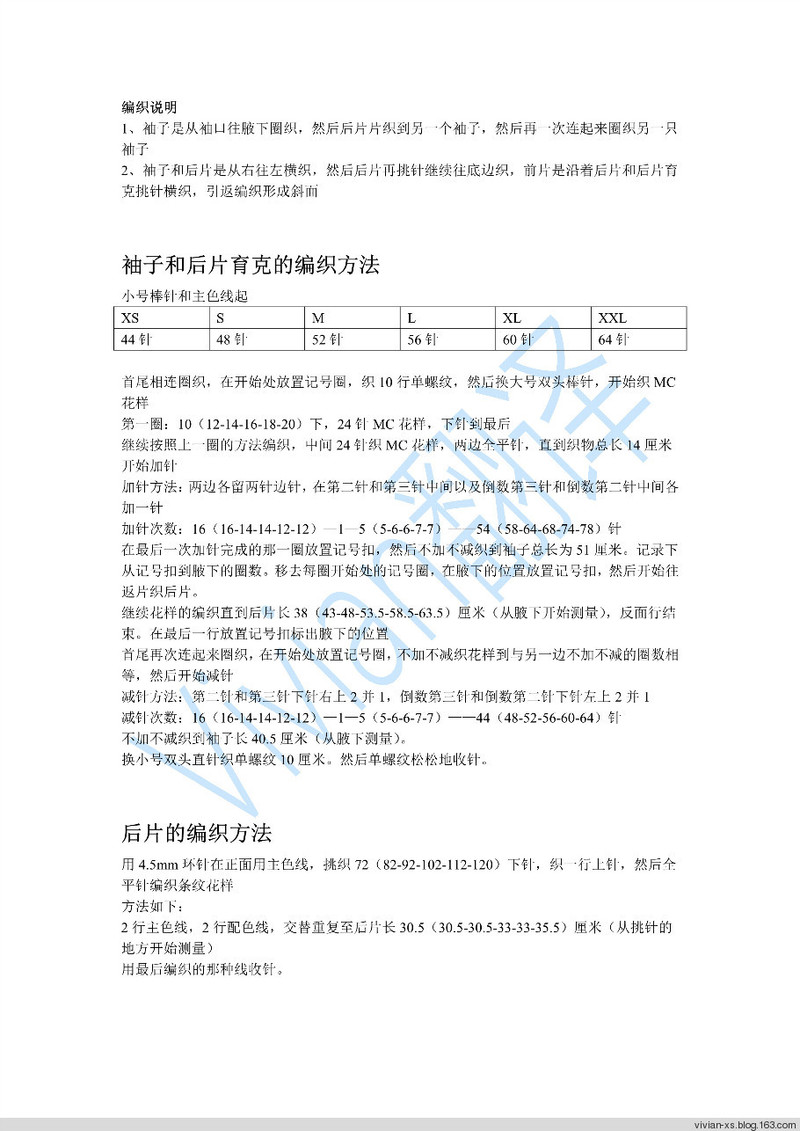 Vivian翻譯：隨性——VK2015早秋多方向編織開衫 - Vivian - Vivian的薇安織譯坊
