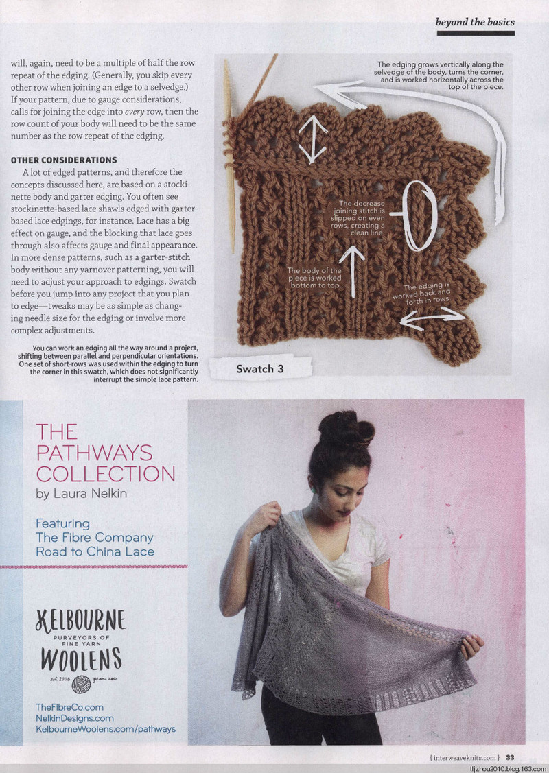 Interweave Knits - Spring 2015 - 紫蘇 - 紫蘇的博客