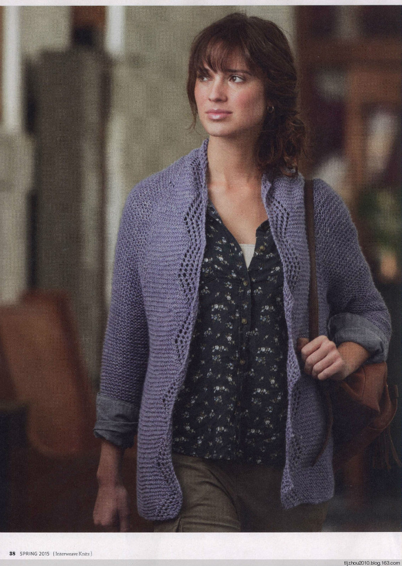 Interweave Knits - Spring 2015 - 紫蘇 - 紫蘇的博客