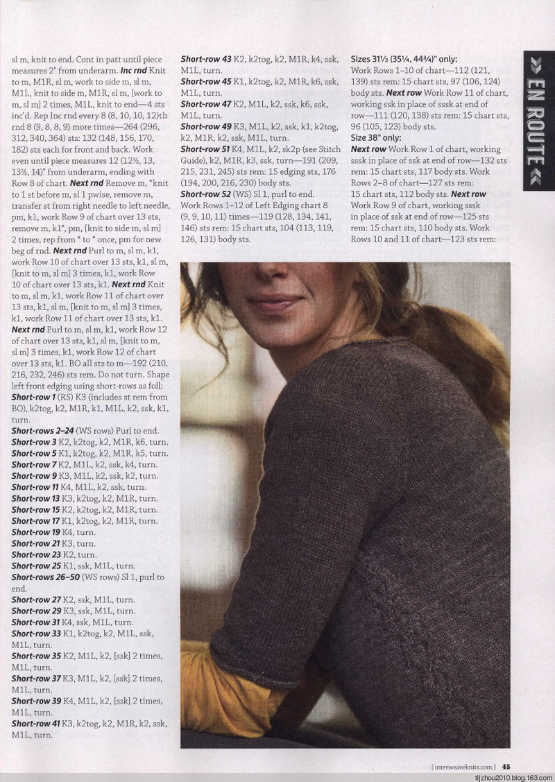 Interweave Knits - Spring 2015 - 紫蘇 - 紫蘇的博客
