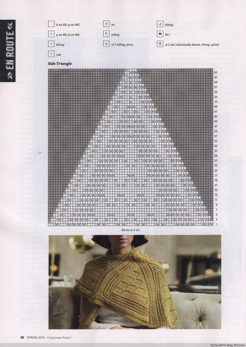 Interweave Knits - Spring 2015 - 紫蘇 - 紫蘇的博客