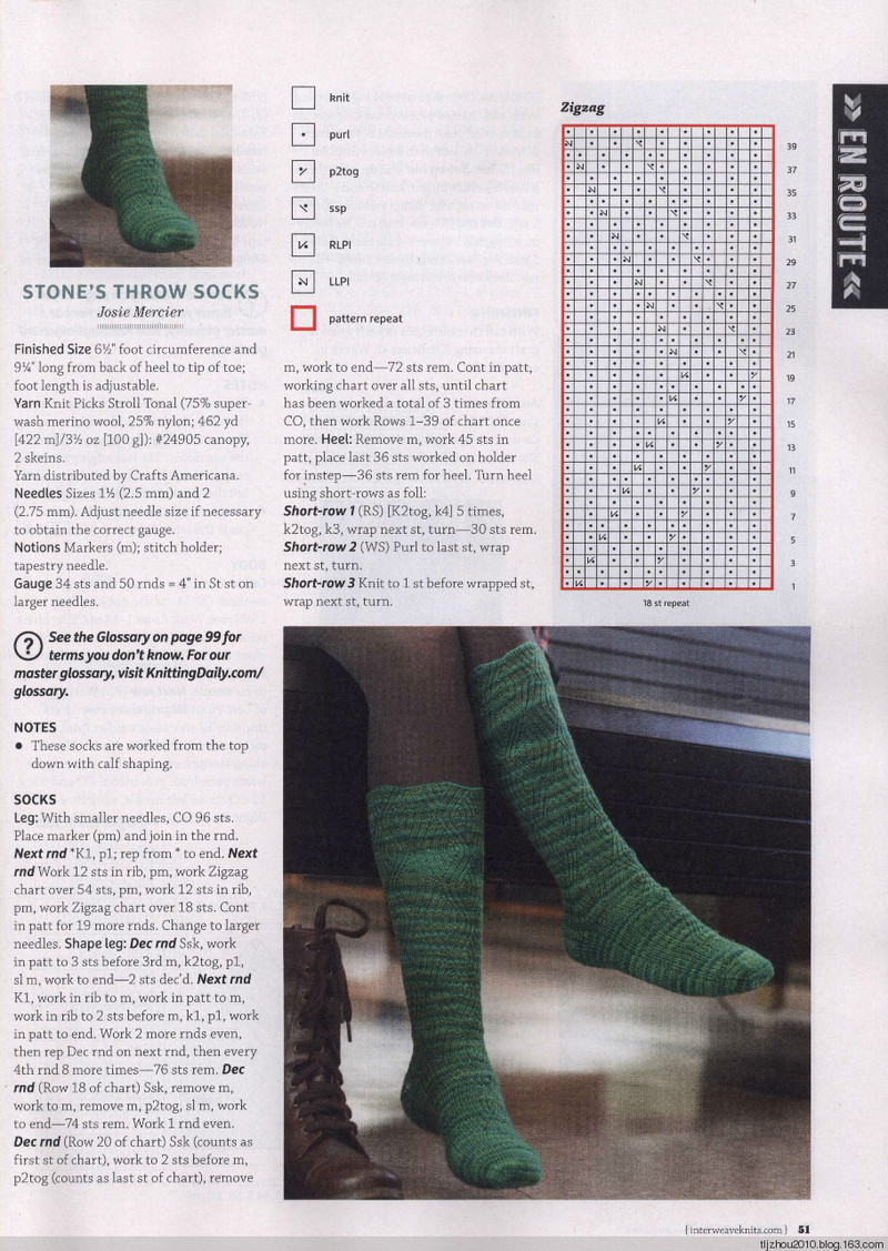Interweave Knits - Spring 2015 - 紫蘇 - 紫蘇的博客