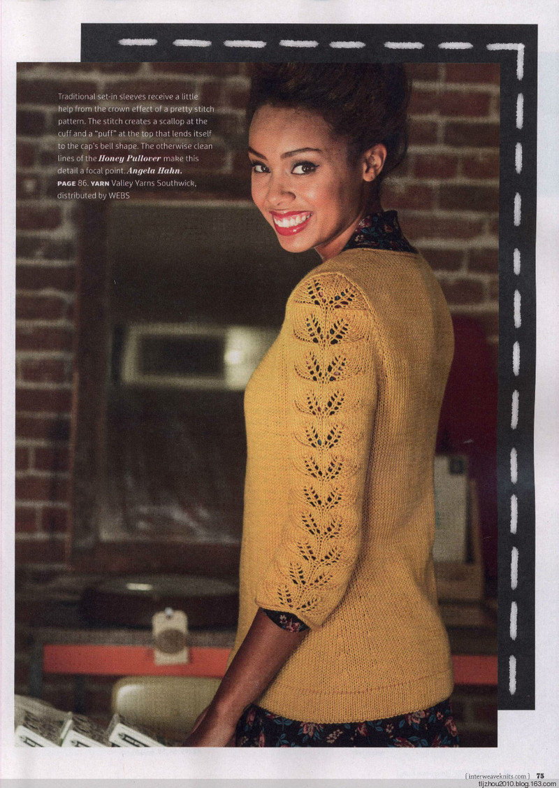 Interweave Knits - Spring 2015 - 紫蘇 - 紫蘇的博客