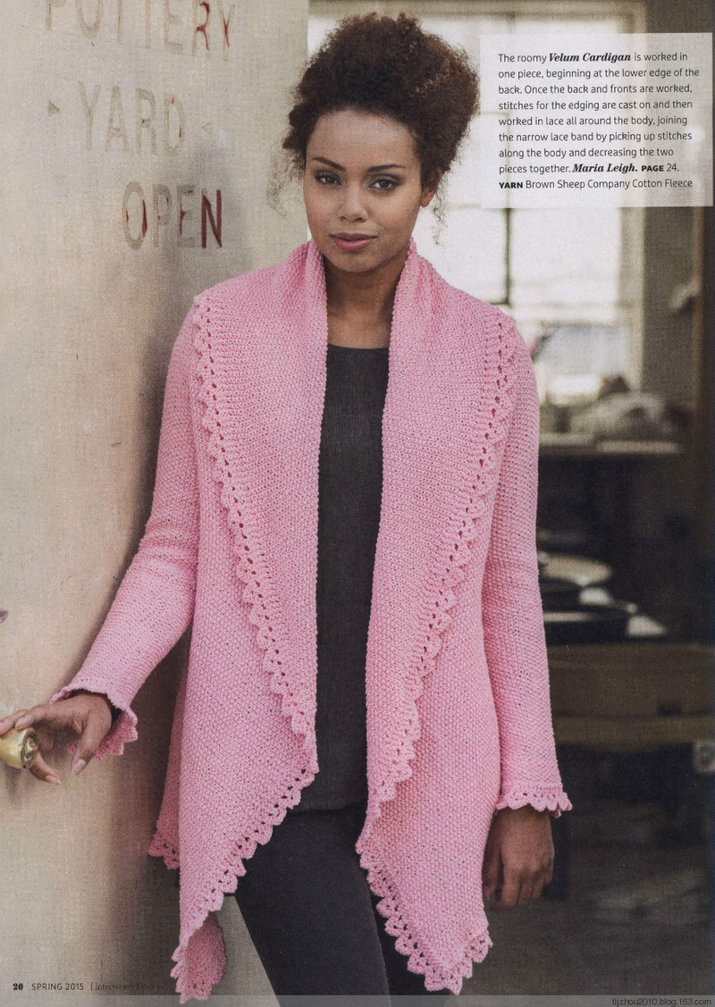 Interweave Knits - Spring 2015 - 紫蘇 - 紫蘇的博客