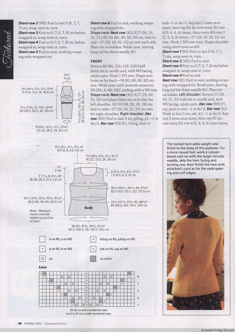 Interweave Knits - Spring 2015 - 紫蘇 - 紫蘇的博客