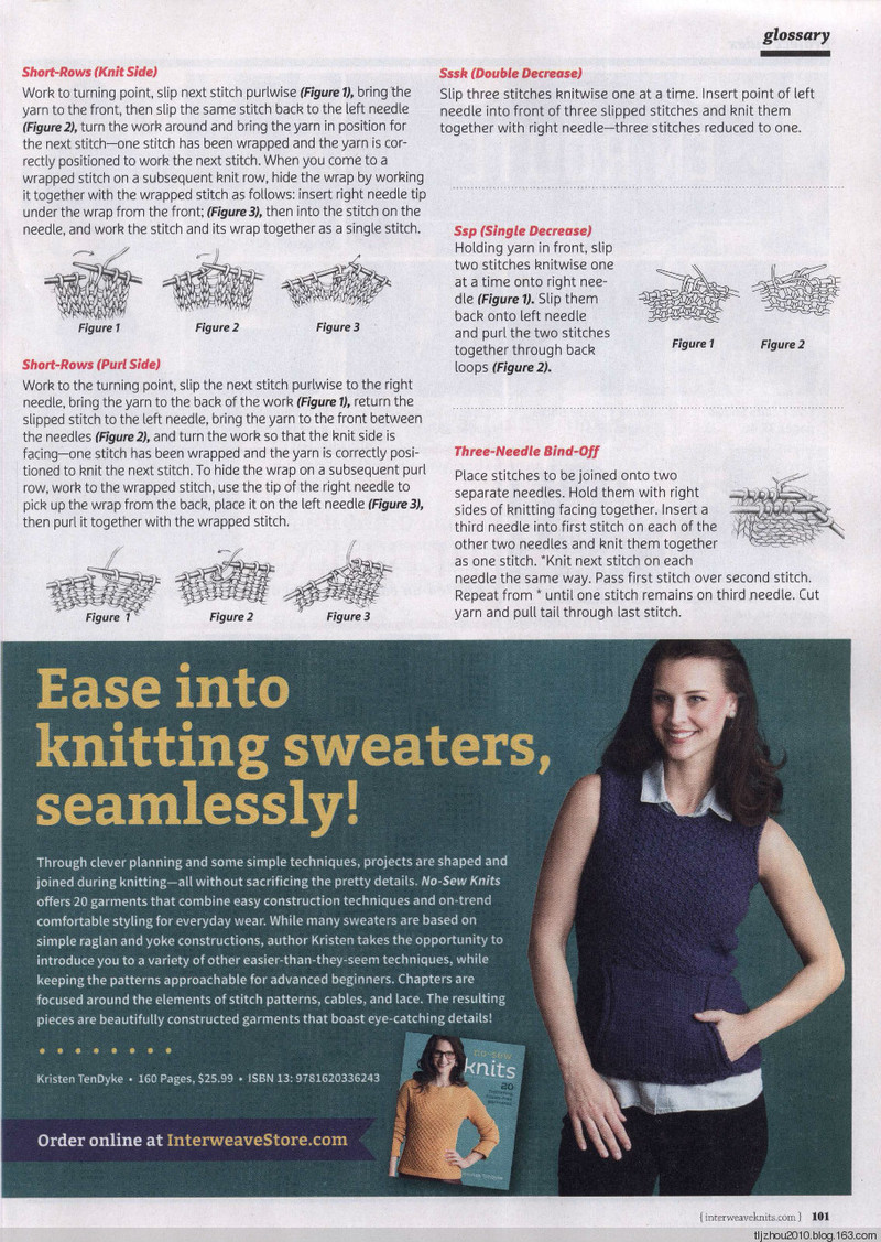 Interweave Knits - Spring 2015 - 紫蘇 - 紫蘇的博客