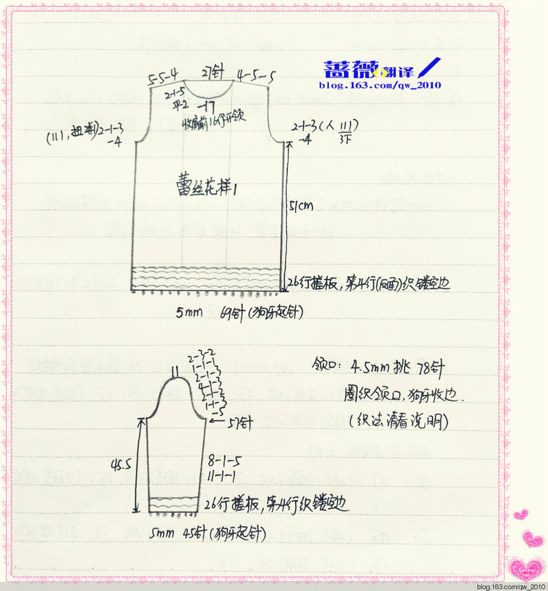 薔薇編譯——TUNIC（美美蕾絲套衫） - 薔薇 - 薔薇花開(kāi)