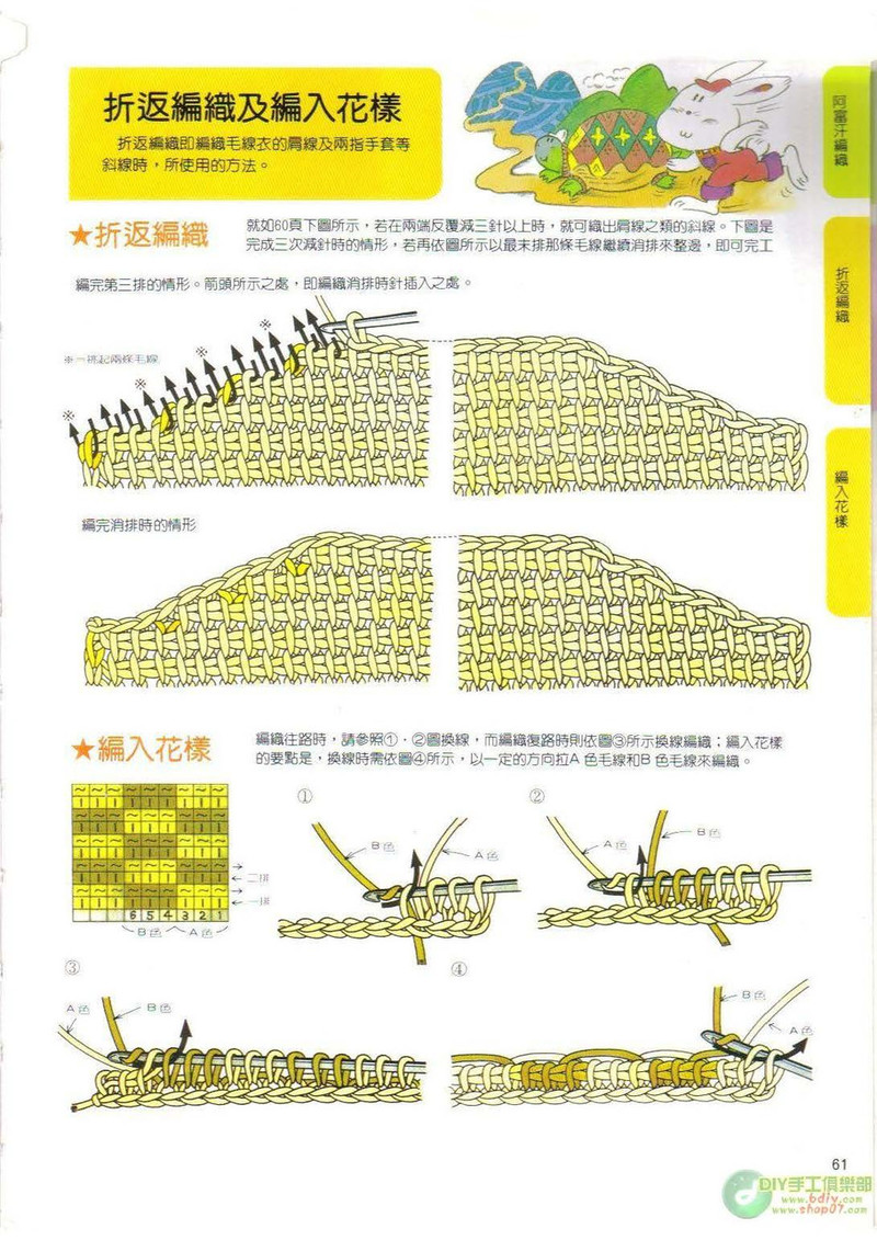 棒針鉤針阿富汗針基礎(chǔ)篇 - li98929 - 老妖兒的博客