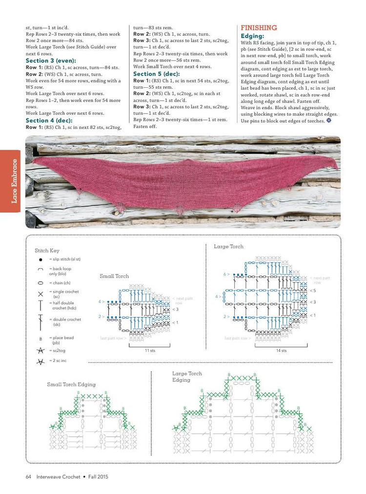 Interweave Crochet  Fall 2015 - 輕描淡寫 - 輕描淡寫