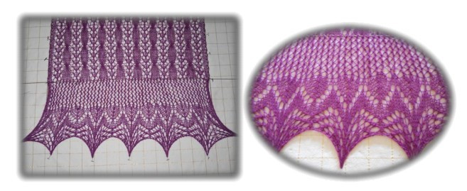Angustura shawl - 晏夕 - 我的 Slow Life