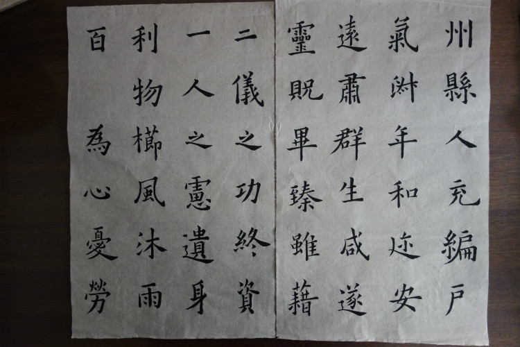 臨習 :九成宮醴泉銘005 - 此情此景 - 此情此景