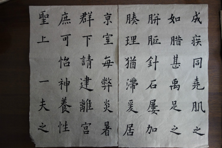 臨習 :九成宮醴泉銘005 - 此情此景 - 此情此景