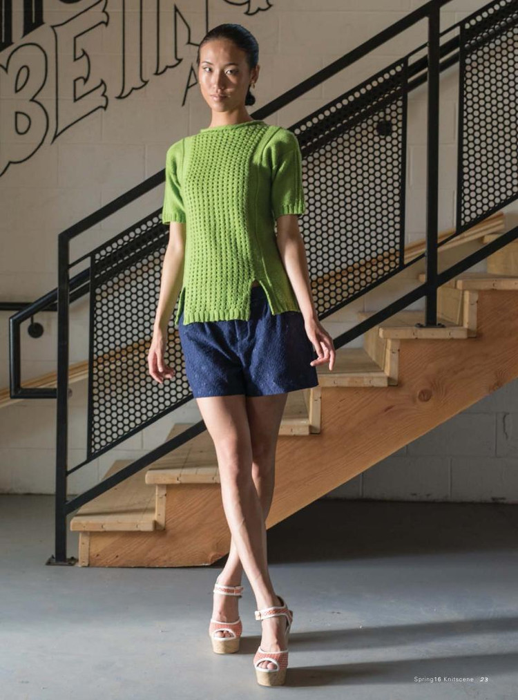 Knitscene  Spring 2016 - 輕描淡寫 - 輕描淡寫