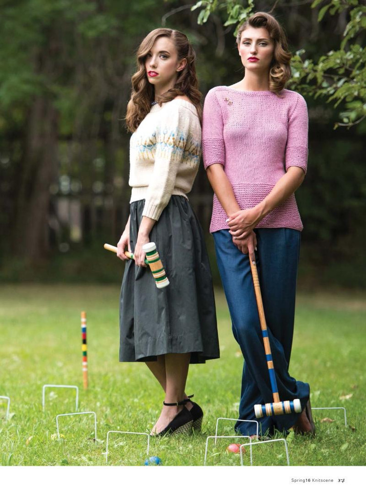 Knitscene  Spring 2016 - 輕描淡寫 - 輕描淡寫