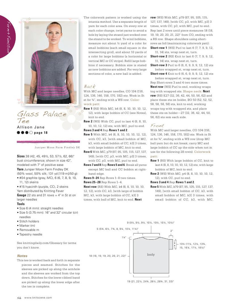 Knitscene  Spring 2016 - 輕描淡寫 - 輕描淡寫