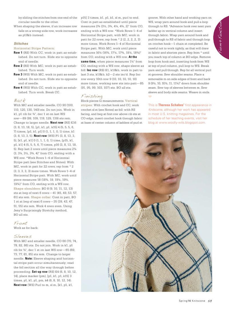 Knitscene  Spring 2016 - 輕描淡寫 - 輕描淡寫