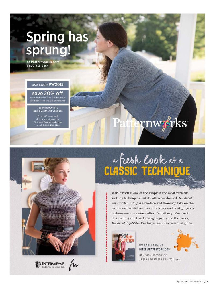 Knitscene  Spring 2016 - 輕描淡寫 - 輕描淡寫