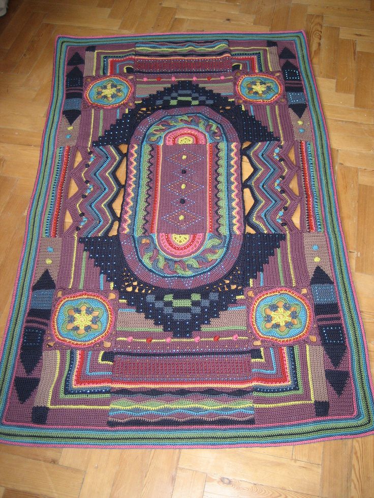 Amazing crocheted afghan!