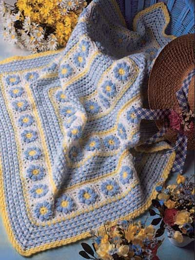 FREE Pattern ~ Garden Afghan