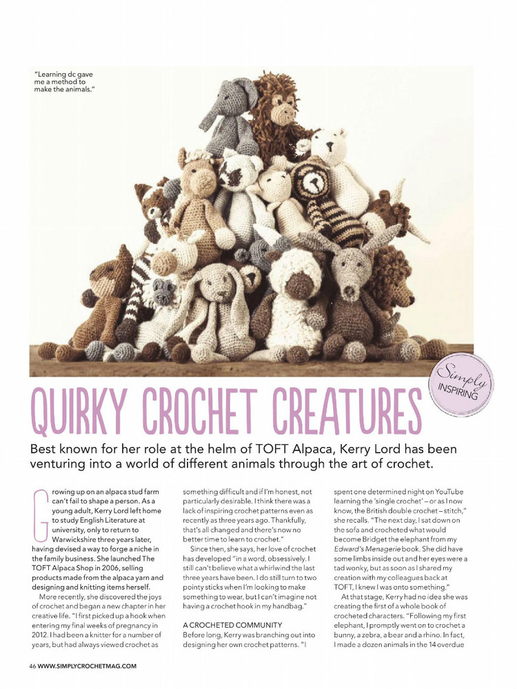 Simply Crochet №40 2016 - 輕描淡寫 - 輕描淡寫