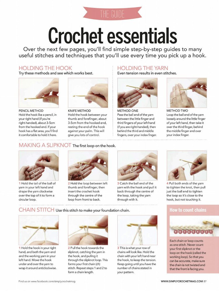 Simply Crochet №40 2016 - 輕描淡寫 - 輕描淡寫