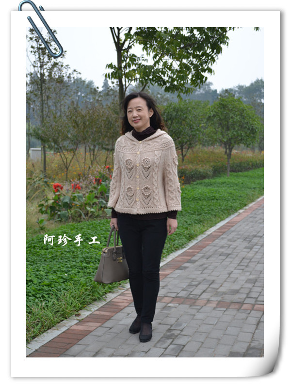 [阿珍手工]—蓮依—淑女款斗篷—九色鹿9229卡拉、9233雪倫 - 阿珍 - 阿珍手工編織