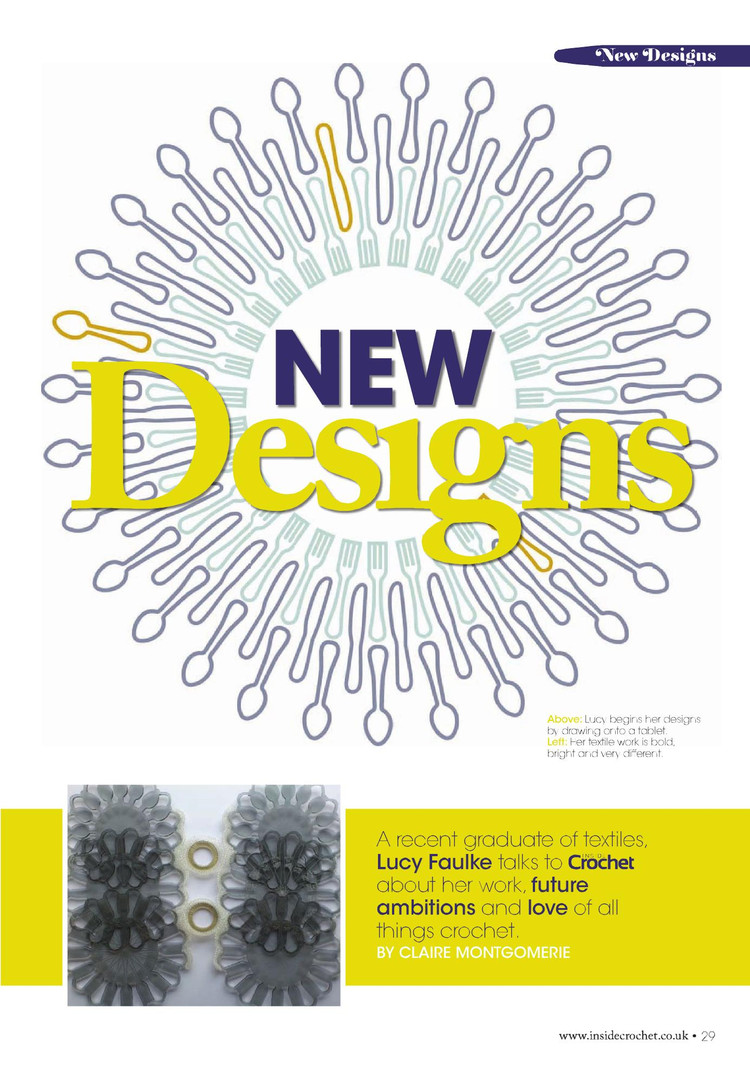 Inside Crochet Issue 21 2011 - 輕描淡寫(xiě) - 輕描淡寫(xiě)