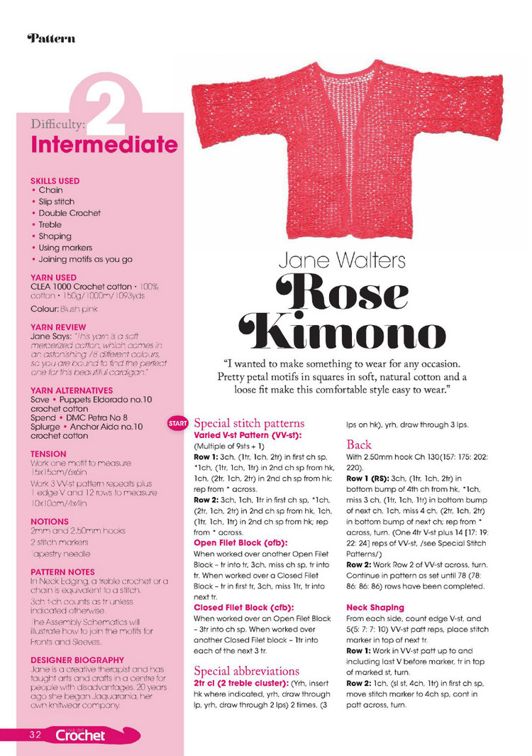 Inside Crochet Issue 21 2011 - 輕描淡寫(xiě) - 輕描淡寫(xiě)