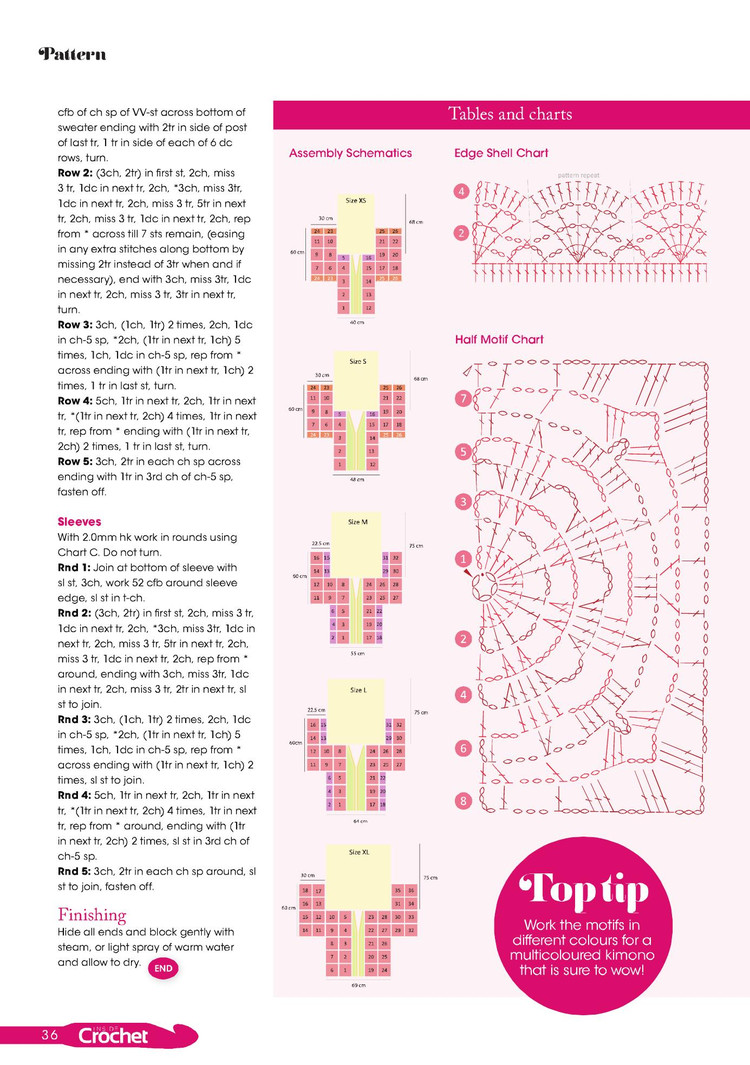 Inside Crochet Issue 21 2011 - 輕描淡寫(xiě) - 輕描淡寫(xiě)