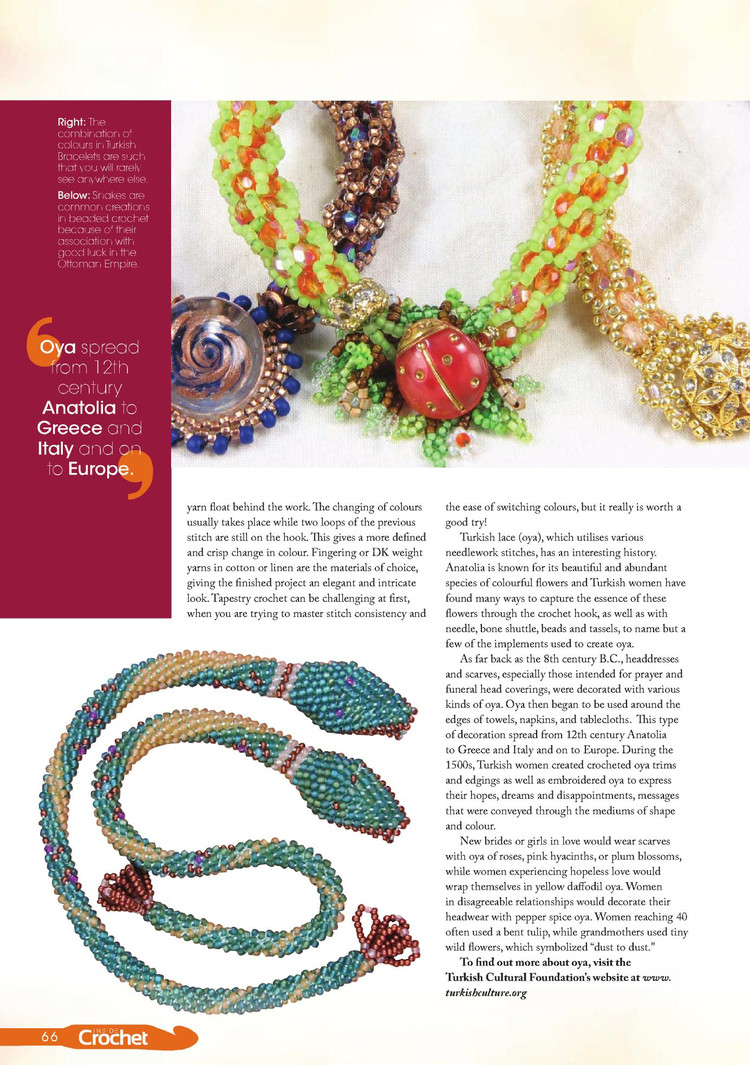 Inside Crochet Issue 21 2011 - 輕描淡寫(xiě) - 輕描淡寫(xiě)