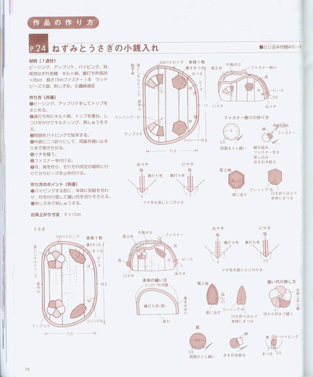 實用隨花拼布隨身包（整書上傳） - 流星 - 流星的博客