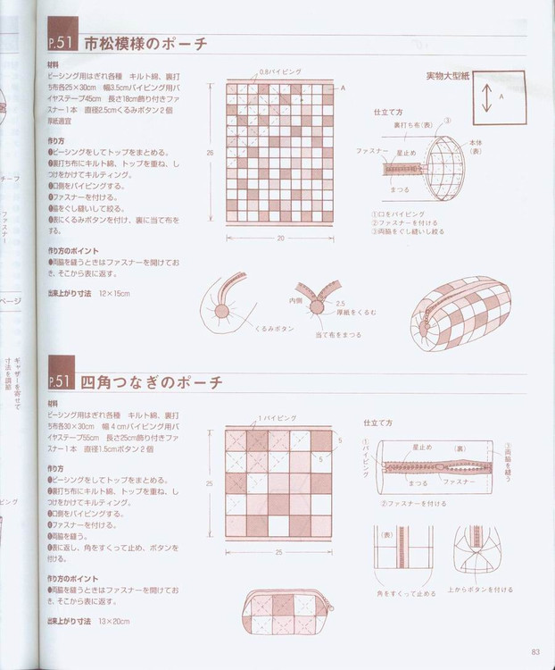 實用隨花拼布隨身包（整書上傳） - 流星 - 流星的博客