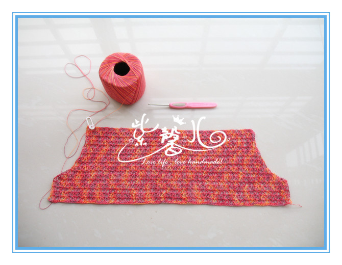 瑰紅-紅段蕾絲衣（2013.06.04開(kāi)工，未完） - 紫馨兒 - 紫色☆溫馨