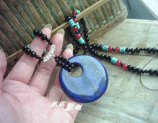 疙瘩原創(chuàng)款毛衣鏈--民族風 - 小疙瘩 - 小疙瘩的博客